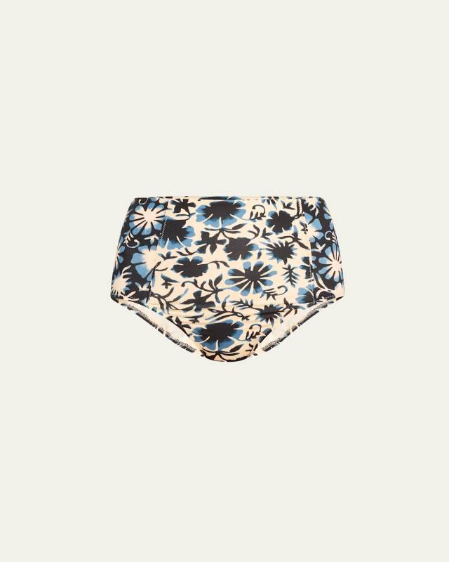 Zahara High-Waist Bikini Bottoms